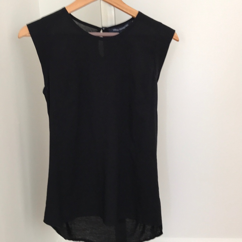 French Connection Black Tank